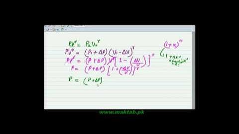 FSc Physics Book1, CH 8, LEC 6 :Laplace Correction