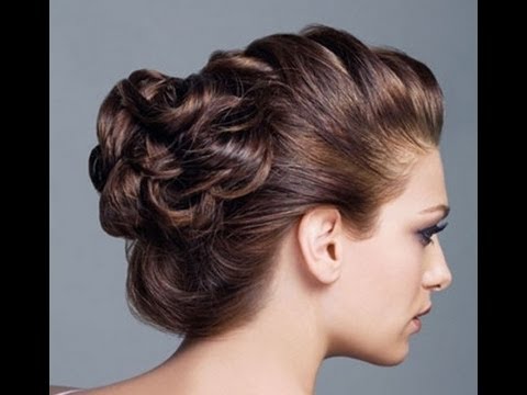 Hair styles - Messy 5 minutes updo (Prom/Homecoming 