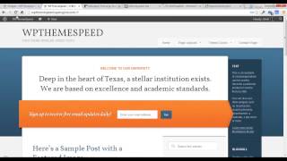 How to Setup Education 2 0 Theme StudioPress video tutorial