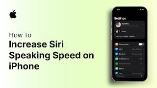 How to Increase Siri Speaking Speed on iPhone