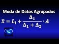 Cómo calcular la moda para datos agrupados