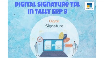 Digital Signature tdl | Tally digital signature Add-on | Only 1499 INR | Contact on +91-9791945502