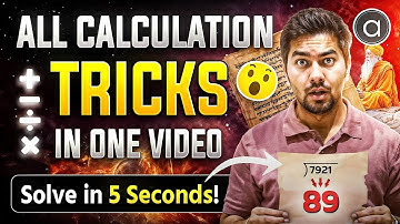 All Calculation Tricks in One Video | Addition, Subtraction, Multiplication, Division, Square roots