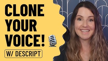 Instant Voice Cloning With AI — No Mic, No Skills, No Re-recording I Descript