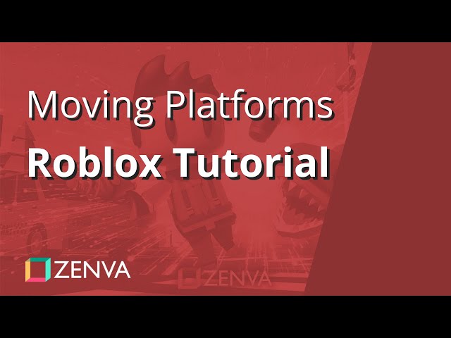 Roblox - Make a Moving Platform that Moves Players 