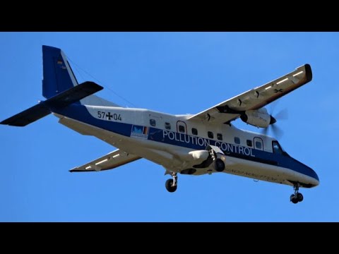 NICE SHORT APPROACH / DORNIER DO-228 / landing @ NORDHOLZ