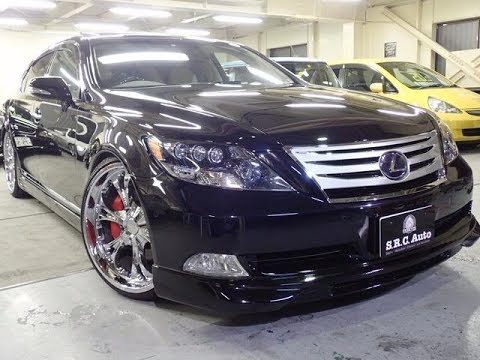 レクサス Ls600hl 後席セパレートシートパッケージ アルミ ローダウン Lexus Ls カスタム例1台 Youtube