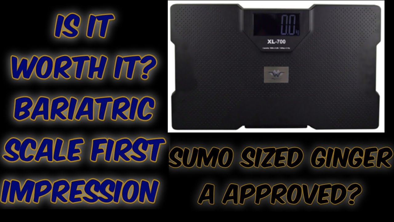First impression Myweigh XL-700 bariatric scale For Obese People - YouTube