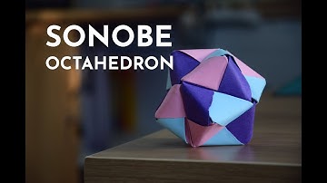How to make a Sonobe Octahedron | Naman Origami World