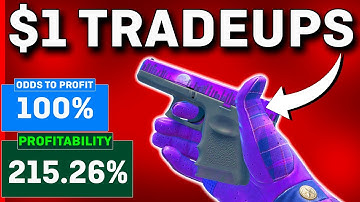 The MOST PROFITABLE CS2 Trade Ups UNDER $1! (NO RISK)