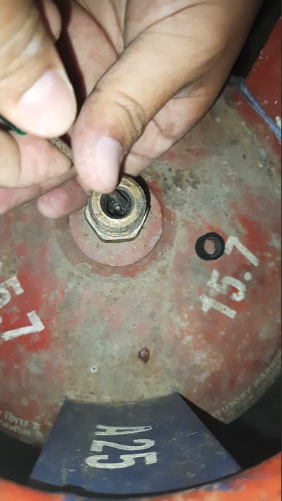 New refill gas cylinder not working? DIY at home.Simple