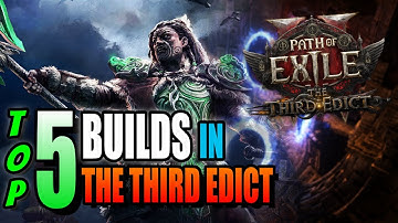 My TOP 5 BUILDS in POE 2 Rise of the Abyssal League