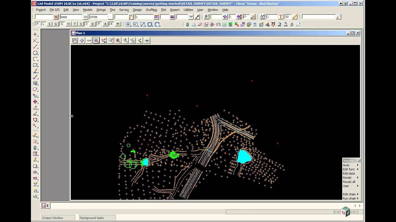 surveying data