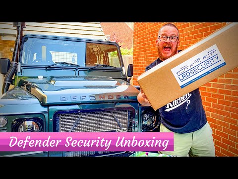 Land Rover Defender Security - UNBOXING