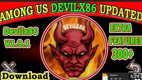 Among Us Hack - Devilx86 Mod menu v1.9.1 for Android (v2021.4.2a)
