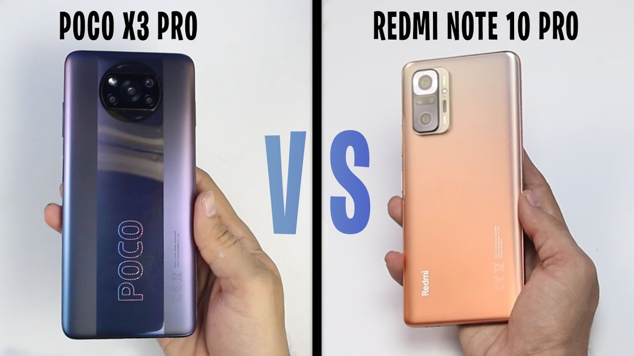 Redmi Note 10t Vs Poco X3 Pro