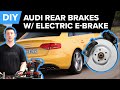 Audi B8 S4 Rear Brake Replacement DIY - Brake Rotors & Pads (Audi S4, S5, & SQ5)