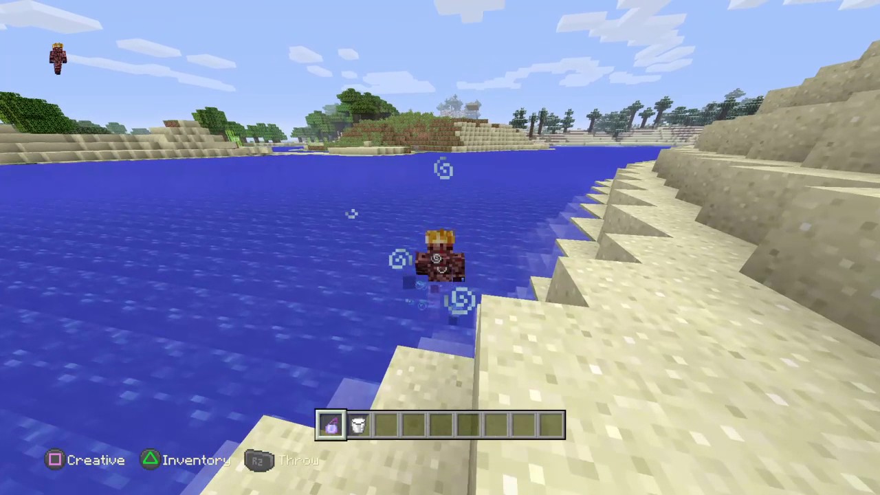 How To Swim Minecraft