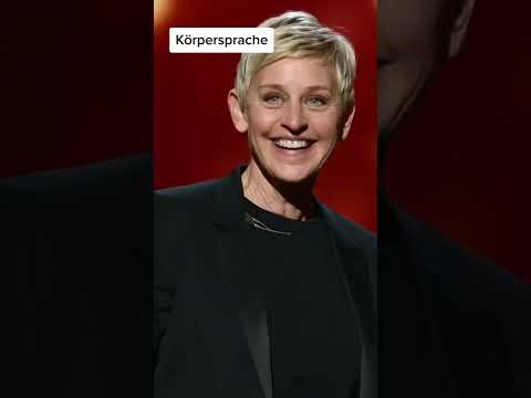 So moderierst du wie Ellen DeGeneres 🖥️ #körpersprache #ellendegeneres #kommunikation #shorts