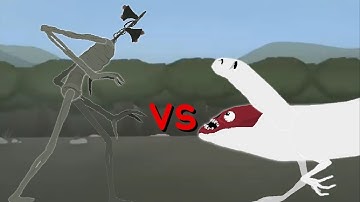 Siren head VS Bridge worm stick nodes Animation