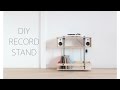 DIY Record Stand DIY Record Stand