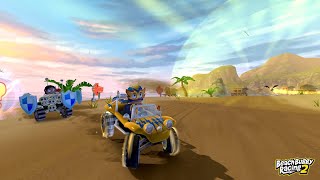 Гонял в городе(beach buggy racing 2)