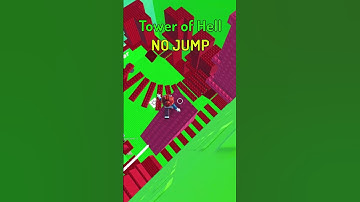 Tower of Hell NO JUMP Speedrun! 🚫🦘