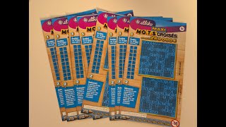 🍀🤞 FDJ scratch game 🤞🍀 target 200 euros maximum crossword chapter 120 😊😊😊