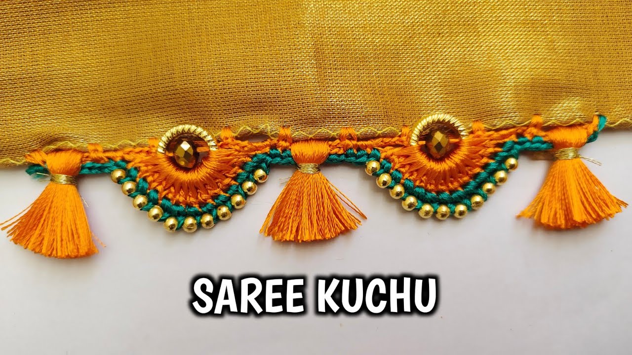 Donut ring Saree Kuchu I Latest Design saree tassels I Ladies Club | Saree  kuchu designs, Saree tassels, Donut ring