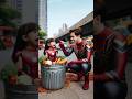 💥Evolution Spider-man 🤣 Smart Kids 🥰 #spiderman #sirenhead #funny #avengers