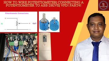 HOW TO WIRE POTENTIOMETER| CONNECTING A POTENTIOMETER TO ABB DRIVE| VFD! PART 4!