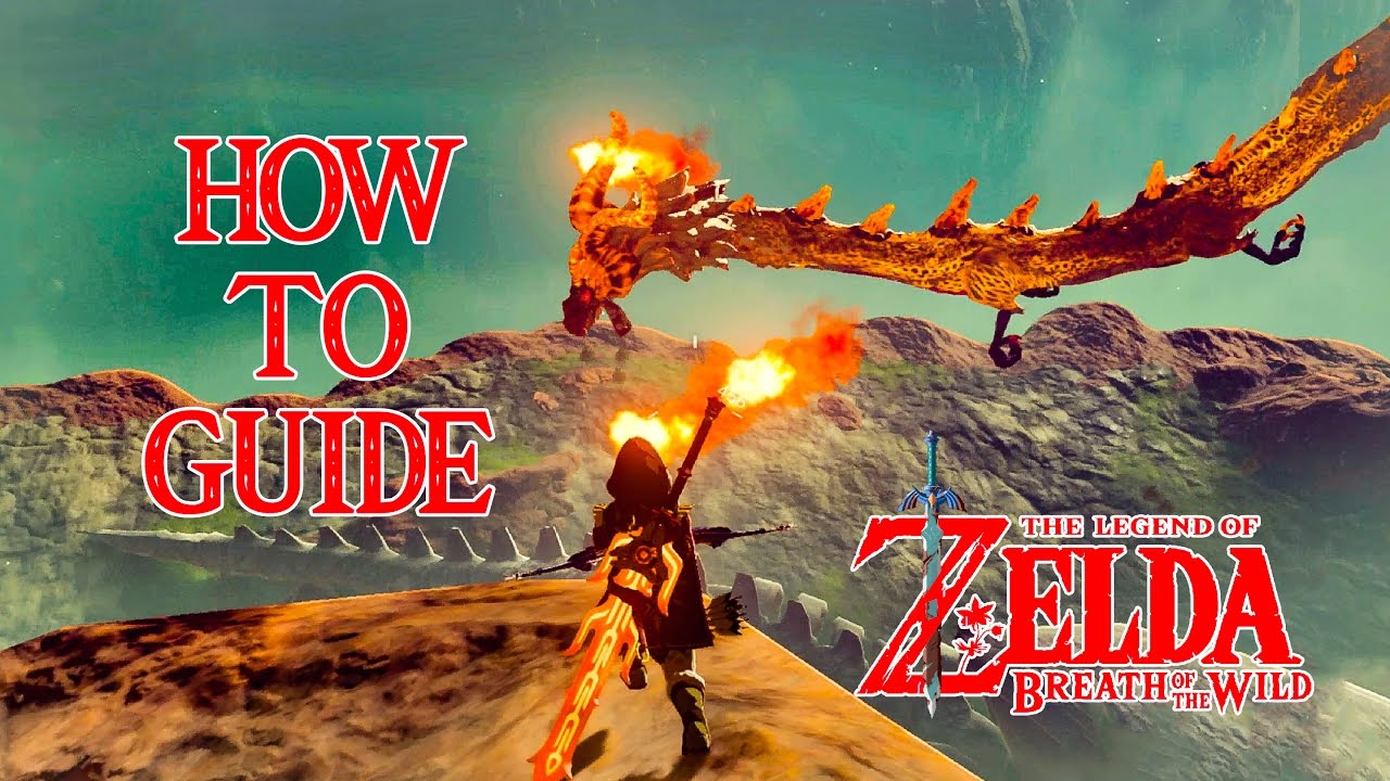 HOW TO DO DINRAAL DRAGON - DINRAAL'S SCALE - SPRING OF POWER - ZELDA
