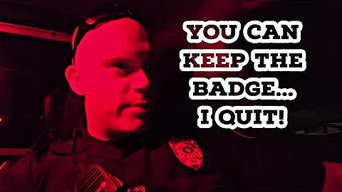 I QUIT my job as a Police Officer...What's next???