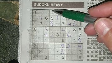 Guide for a Heavy Sudoku puzzle (with a PDF file) 05-17-2019 part 2 of 2