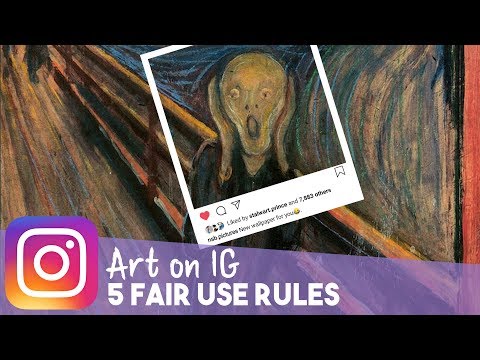 Artists on Instagram: How to Fair Use Copyrighted Art