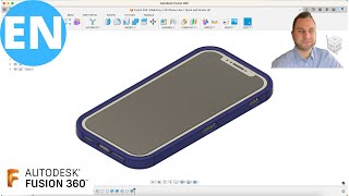 Fusion 360 | Moldeling a 3D iPhone Case | Quick and Simple