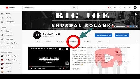 What Is/ How To Use/ YouTube Community Or Discussion Tab On YouTube Channel