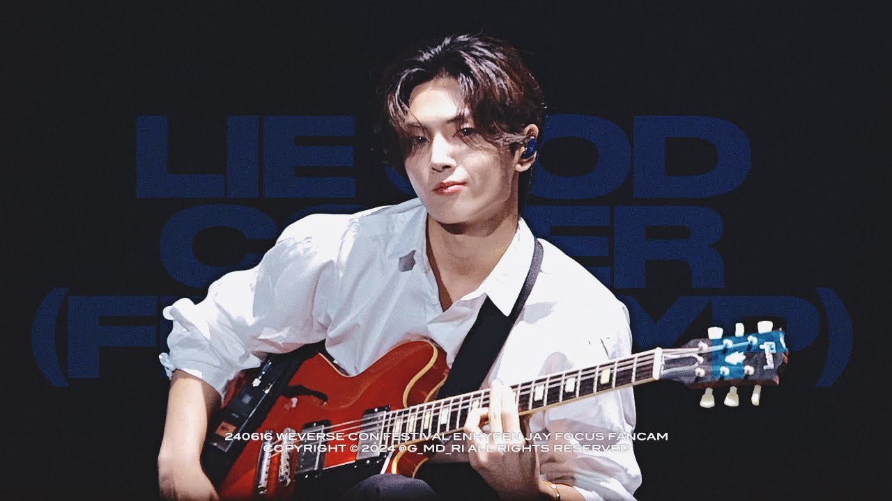 [4K] 240616 'Intro + 거짓말(feat. J.Y. Park)' @ WEVERSE CON FESTIVAL | 엔하이픈 제이 직캠 ENHYPEN Jay FanCam