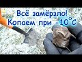 Как выбить монеты из замерзшего поля!  XP Deus: Зимний коп при -10