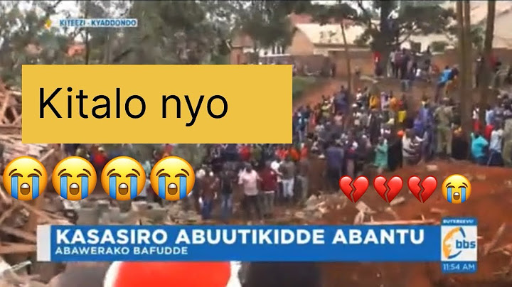 KITALO:Garbage dumping site in Kiteezi leaves many homeless/kasasiro abuutikidde abantu mu kiteezi