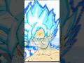 como dibujar a GOKU ssj BLUE con móvil flipaclip #comodibujar #goku #gokublue #howtodraw