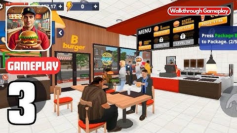 Burger Simulator! | Gameplay Walkthrough Part 3 (Android, iOS)