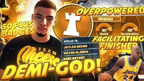 *NEW* OVERPOWERED FACILITATING FINISHER BUILD IS A DEMIGOD IN NBA2K20! BEST GUARD BUILD IN 2K20