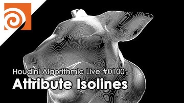 Houdini Algorithmic Live #100 - Attribute Isolines