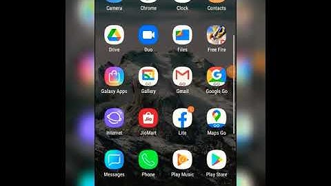 SAMSUNG GALAXY J2CORE HIDDEN FITURE