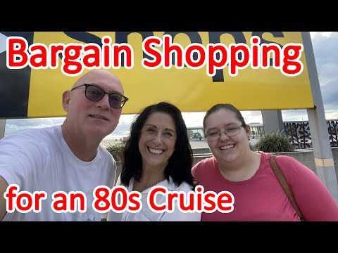 80s Cruise Shopping - We Go Shopping For Bargains to Wear on a P&O 80s Theme Cruise Video Thumbnail