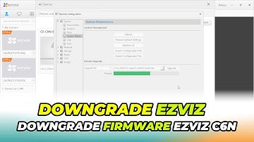 Cara Downgrade Ezviz C6N Agar Dapat Ditambahkan Ke DVR Hikvision