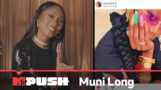 Muni Long Reacts To Halle Berry Tweeting “Hrs & Hrs” Lyrics | Behind the Gram | MTV