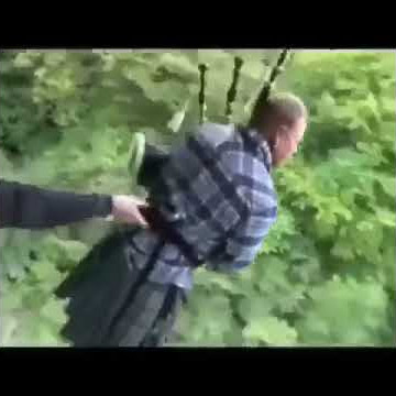 Bagpipes Bungee Jump