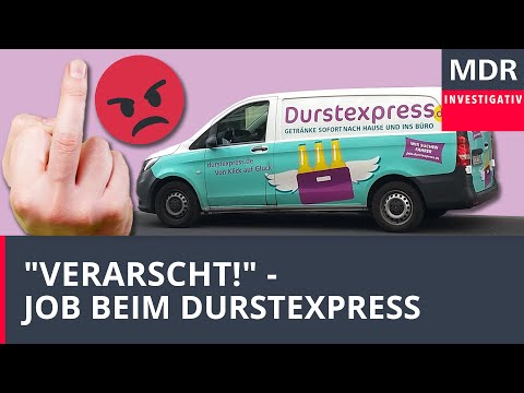 Mieser Job – Arbeiter bei Durstexpress | Exakt